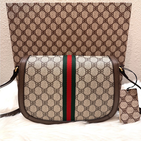 NEW Gucci x Balenciaga The Hacker Project Medium Shoulder Bag - Picture 4 of 13